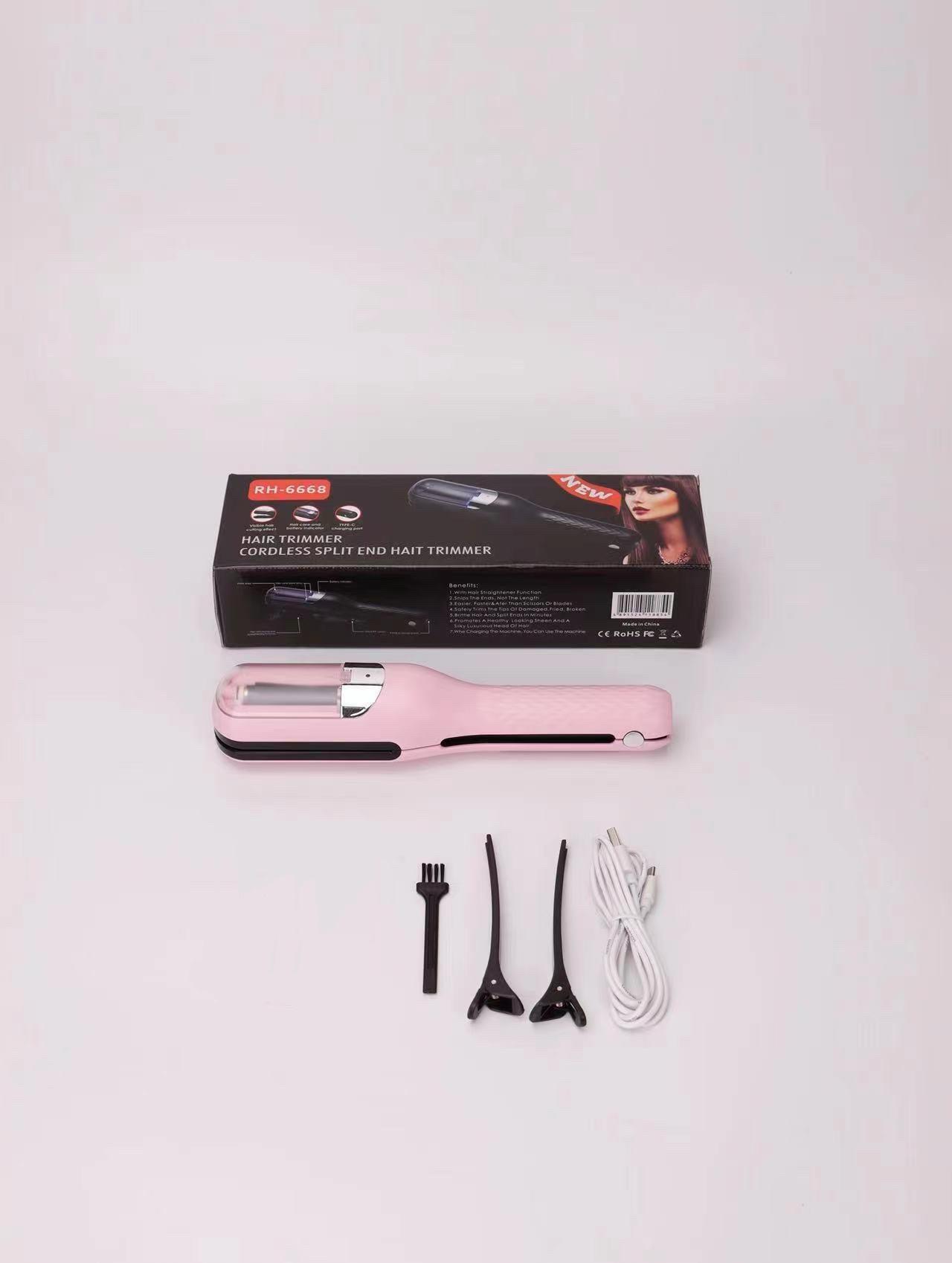 

Портативный электрический триммер для секущихся кончиков и автоматическая бритва для волос