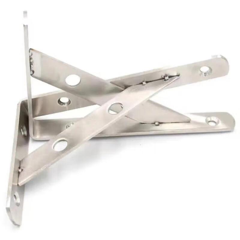 Stainless Steel Triangular Shelf Brackets