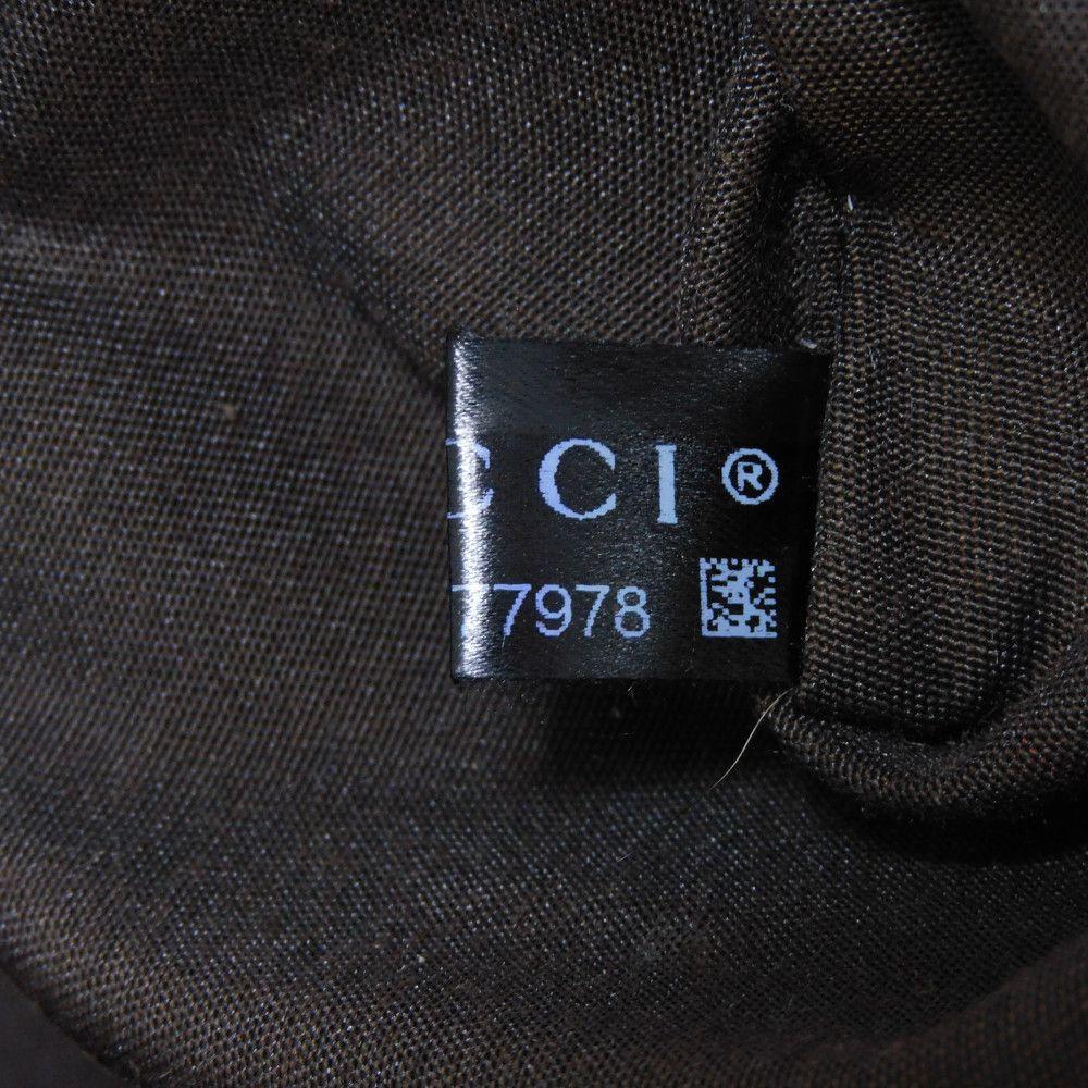 Used 9539 GG Crystal Tote 211525 7924 Brown Plastic Coated Interlocking G Charm Beige Unisex from Japan AUTHENTIC