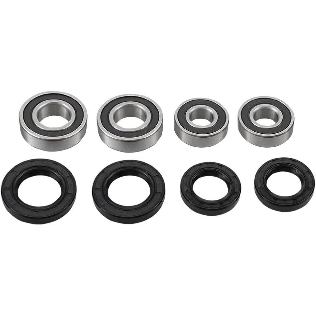 NICECNC Stalowe Łożysko i Gumowa Uszczelka Koła Przedniego Kompatybilne z Yamaha Raptor 700 2006-2026, Raptor 700R 2011-2026