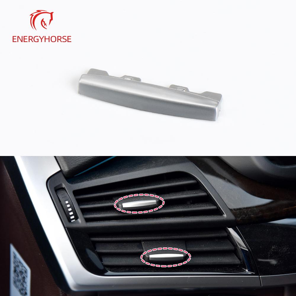 Verchromtes Klimaanlagendüsen-Bedienteil Auslass Kartenhalter-Clip Windrichtungsverstellung Plektrum Für BMW X5 X6 F15