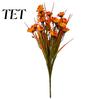 UV Resistant Fake Plants Fall Artificial Flower with Eucalyptus Leaf, Lifelike Faux Plants, Non Wading for Autumn Thanksgiving Harvest Festival