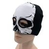 Luminous Knitted Balaclava Hat Halloween Halloween Cap Elastic Skeleton Beanie  Autumn/Winter