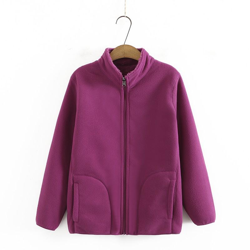 Women's Reversible Fleece Vest - Fashionable, Warm, Sleeveless Jacket for Autumn/Winter