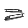 For Honda Accord X 10th 2018    ABS Carbon fiber Front Fog Light Lamp Cover Trim Bumper Reflector Accessories