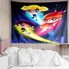 Powerpuff Wall Hanging Tapestry Wall Cloth Tapestries Decor Wall Bedroom Decoration