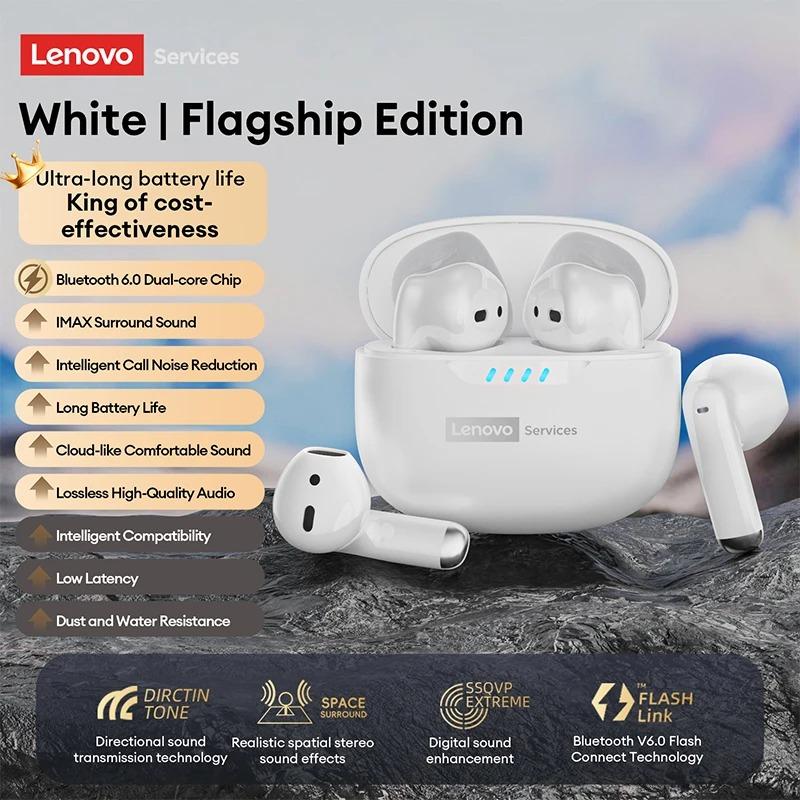 Originální bezdrátová sluchátka Lenovo LE259 Bluetooth 6.0 HIFI Herní sluchátka s potlačením hluku Sluchátka na cvičení Přehrávání hudby Stereo Sportovní sluchátka