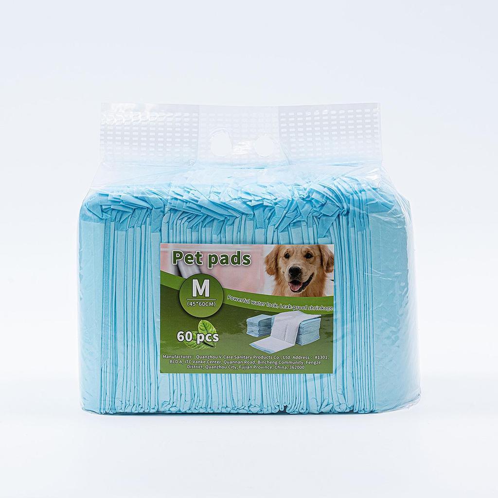 Teddy Breathable Leak-Proof Pet Training Pads for Large Dogs - Strong Absorption, Thickened Disposable Urine Pads