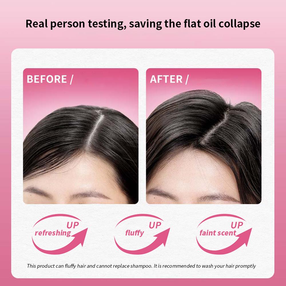 No-wash Fluffy Dry Hair Shampoo Spray, Hair Styling Product, Instantly Refreshing And Volumizing Hair Oil Removal Hair Care