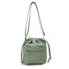 Corduroy Drawstring Crossbody Bag Casual Bucket Purse with Adjustable Strap for Daily Use Travel Shopping School