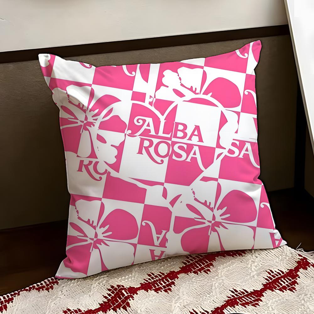 AAlba RRosa Brand Cushion Cover Reversible Soft Durable Pillow Cover Home  Car MultiScene Use for Daily Comfort