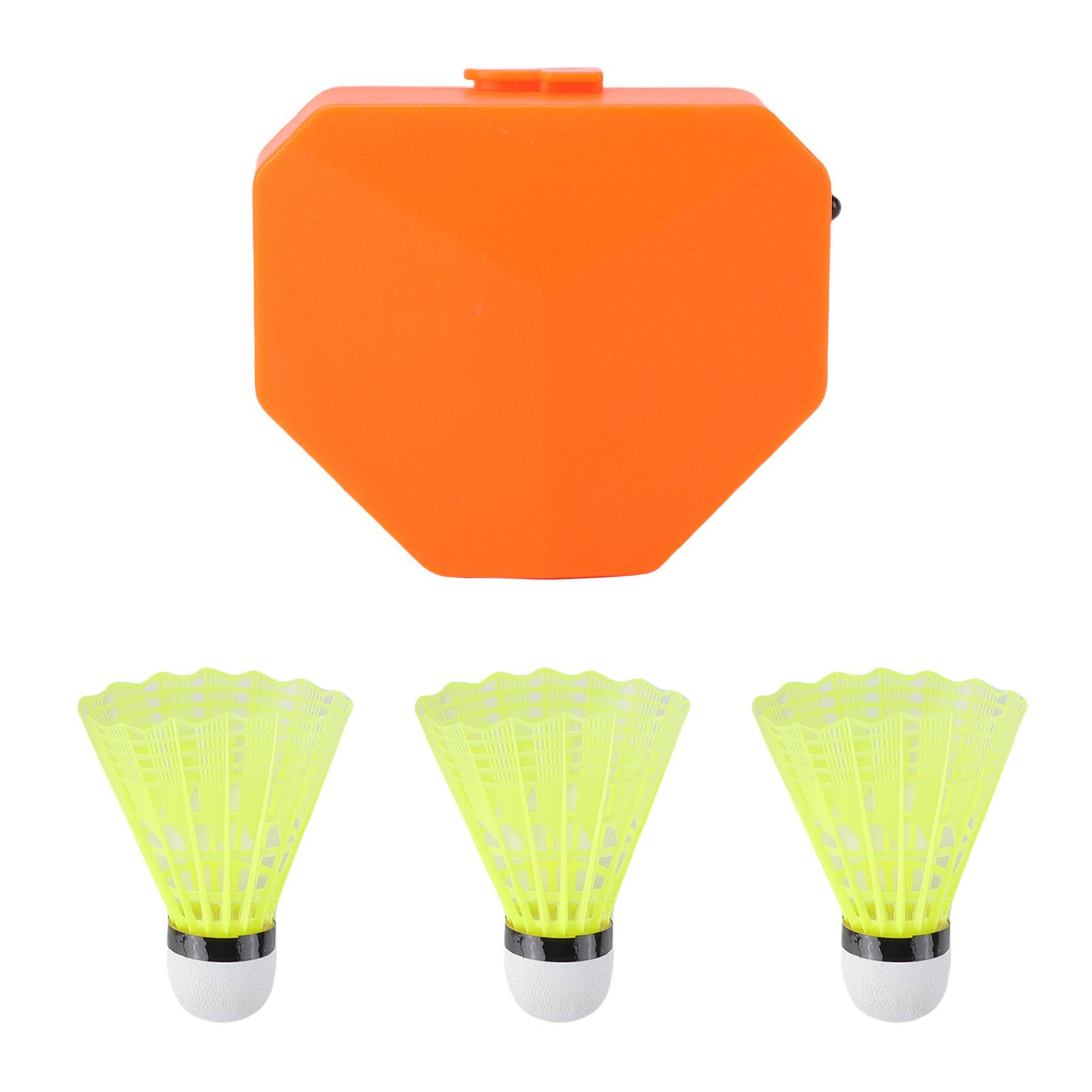 

Badminton Trainer Single Player Training Kit with 3 Shuttlecocks
