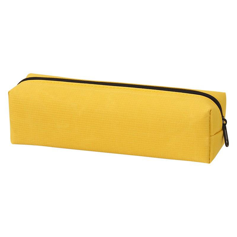 Solid Color Oxford Large Pencil Case - Customizable Student Stationery Bag with Logo Printing