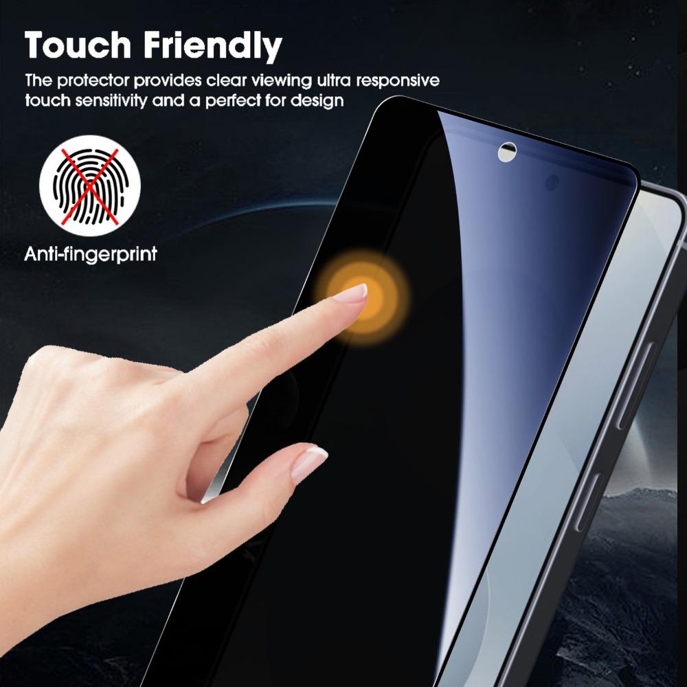 1-3Pcs Anti-spy for Samsung Galaxy S26 S25 S24 Edge Ultra S22 S23 Plus Easy Installation Privacy Tempered Glass Screen Protector