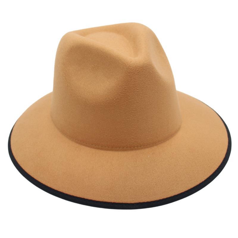 

Капелюх-циліндр з підгином, Капелюх-федора з куполом, Чоловічий та жіночий фетровий капелюх в іноземному стилі, Вовняний капелюх, Капелюх-федора, Сонцезахисний капелюх. One size