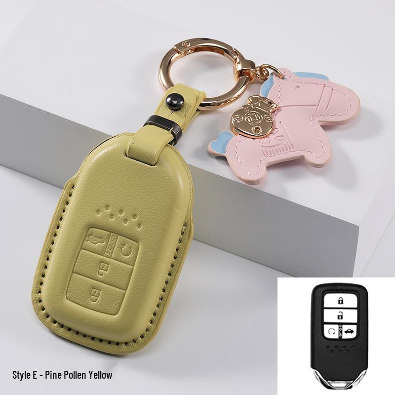 Honda Key Case for 25 Models: Civic, CR-V, Accord, Inspire, Fit, Odyssey - Cartoon Design for Men & Women