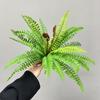 Leaf Branch Artificial Fern Leaves DIY Landscaping Wall Accessories Persian Grass Plant Artificial Green Plant Garden Decoration