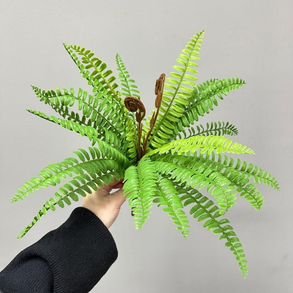 Leaf Branch Artificial Fern Leaves DIY Landscaping Wall Accessories Persian Grass Plant Artificial Green Plant Garden Decoration