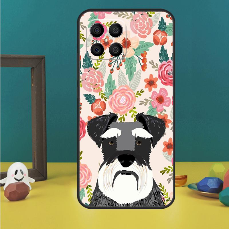 

Schnauzer Puppy Dog Case For Honor X9c X8a X8b X9b X9a X8 X9 50 70 90 Lite Honor 200 Pro Magic 5 6 7 Lire Cover Honor X8a