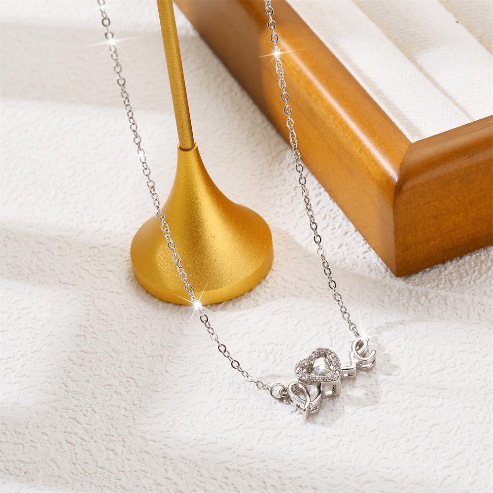 Simple Fashion Titanium Steel Women's Necklace - Non-fading, Luxurious, Versatile, Korean Style Clavicle Chain