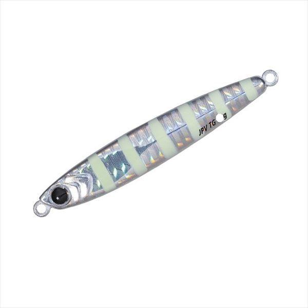 Used Major Craft Metal Jig Jig Paravertical Tungsten JPVTG-180 #007 Zebra Glow