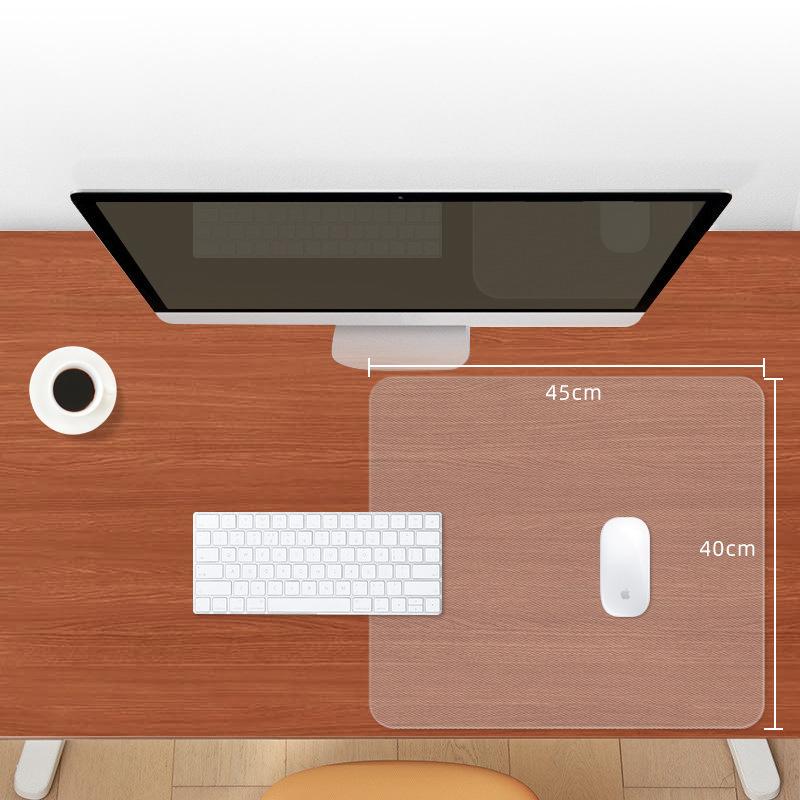 Transparent Glass Gaming Optical Mouse Pad E-Sport Fps Gamer Accessories Professional Mouse Mat Mousepad For Laptop Pc Computer