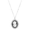 Vintage Cameo Anhänger Halskette & Ohrringe Set für Damen