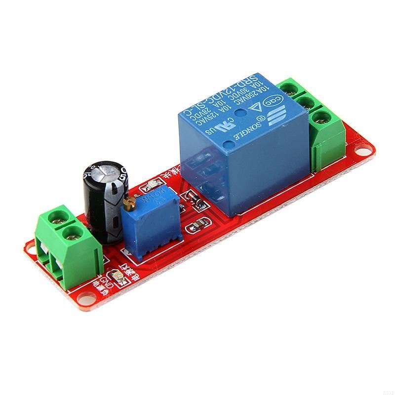 2025 New 12V NE555 Oscillator Delay Adjustable Timer Switch Module 0-10 Second