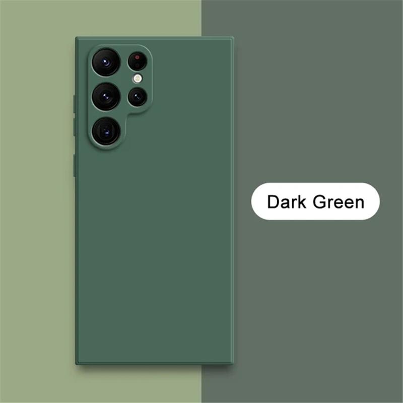 Quadratische Flüssigsilikonhülle für Samsung Galaxy A55 A35 A15 A05S A04S A14 A54 A53 S23 S24 Huawei P60 Redmi Note 13 iPhone 15 14 13 12 11 Pro Max Abdeckung