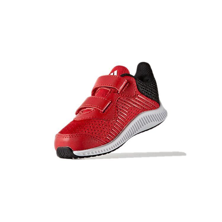 Adidas Fortarun Cf I Durable Low-Top Toddler Shoes Baby Shoes Red Black BY8976