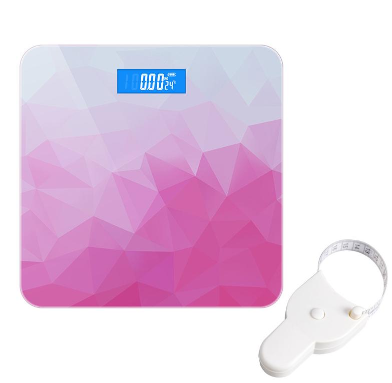 1pc Home Health Scale Bathroom Scale High Precision Digital Body Scale With Large LCD Display Weighing Up To 396 Pounds