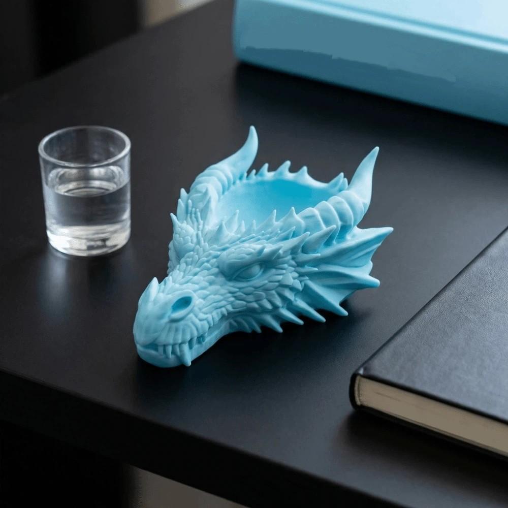 Support de Présentation de Bijoux Drôle Ornements Multifonctionnels Tête de Dragon Chambre à Coucher