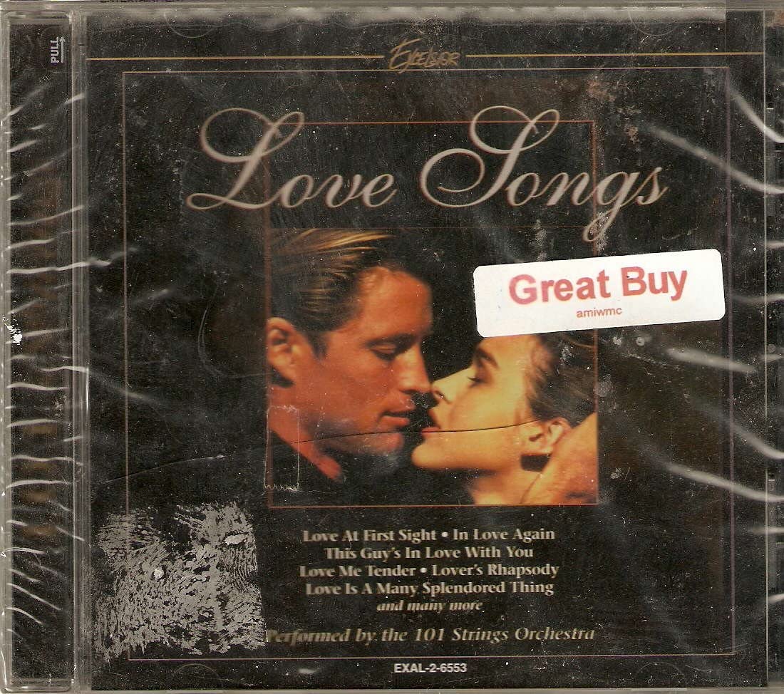 

CD 101 STRINGS - Love Songs US Pop Used