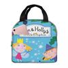 Ben And Hollys Cartoon Thermal Insulated Lunch Bags for Picnic Portable Food Bag Cooler Thermal Food Box
