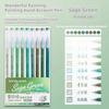 LANGUO New Colors 72/9 Colors Morandi Gel Pen Student Diary Scrapbook Painting DIY Set Color Drawing Art Markers School Supplies