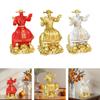 Chinese Cai Shen Statue Feng Shui Decor for Home Office Chinese New Year Gift
