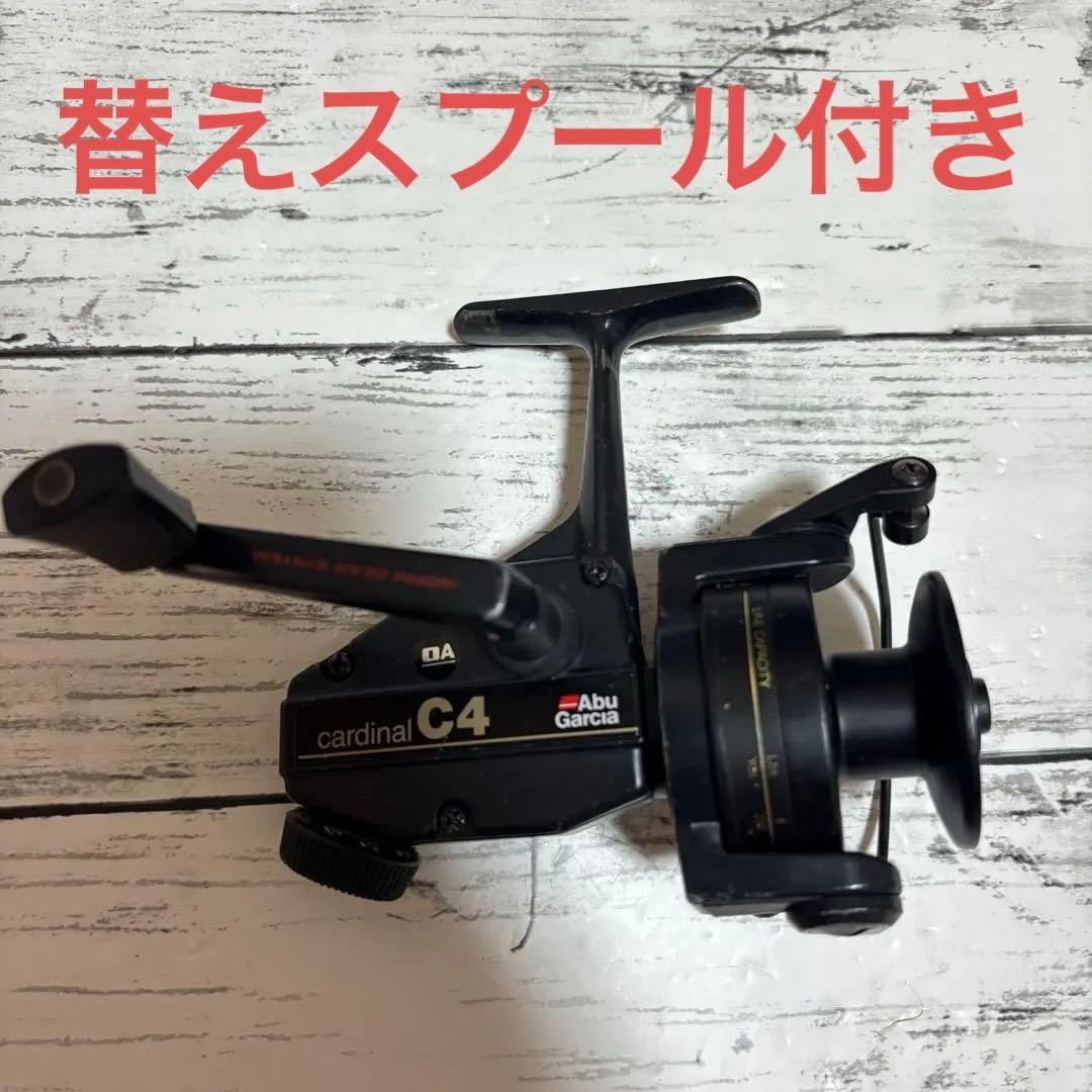 Used ABU Cardinal C4 with replacement spool [Abu Garcia spinning reel]