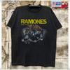 Ramones Road To Ruin T-shirt, Unisex Black Cotton T-shirt, Size S-5XL