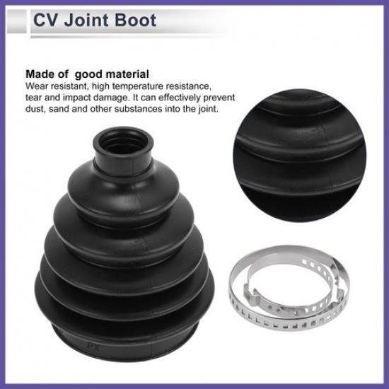 28323AG020 Outer CV Joint Boot Kit with Clamps for Subaru Crosstrek 13-17