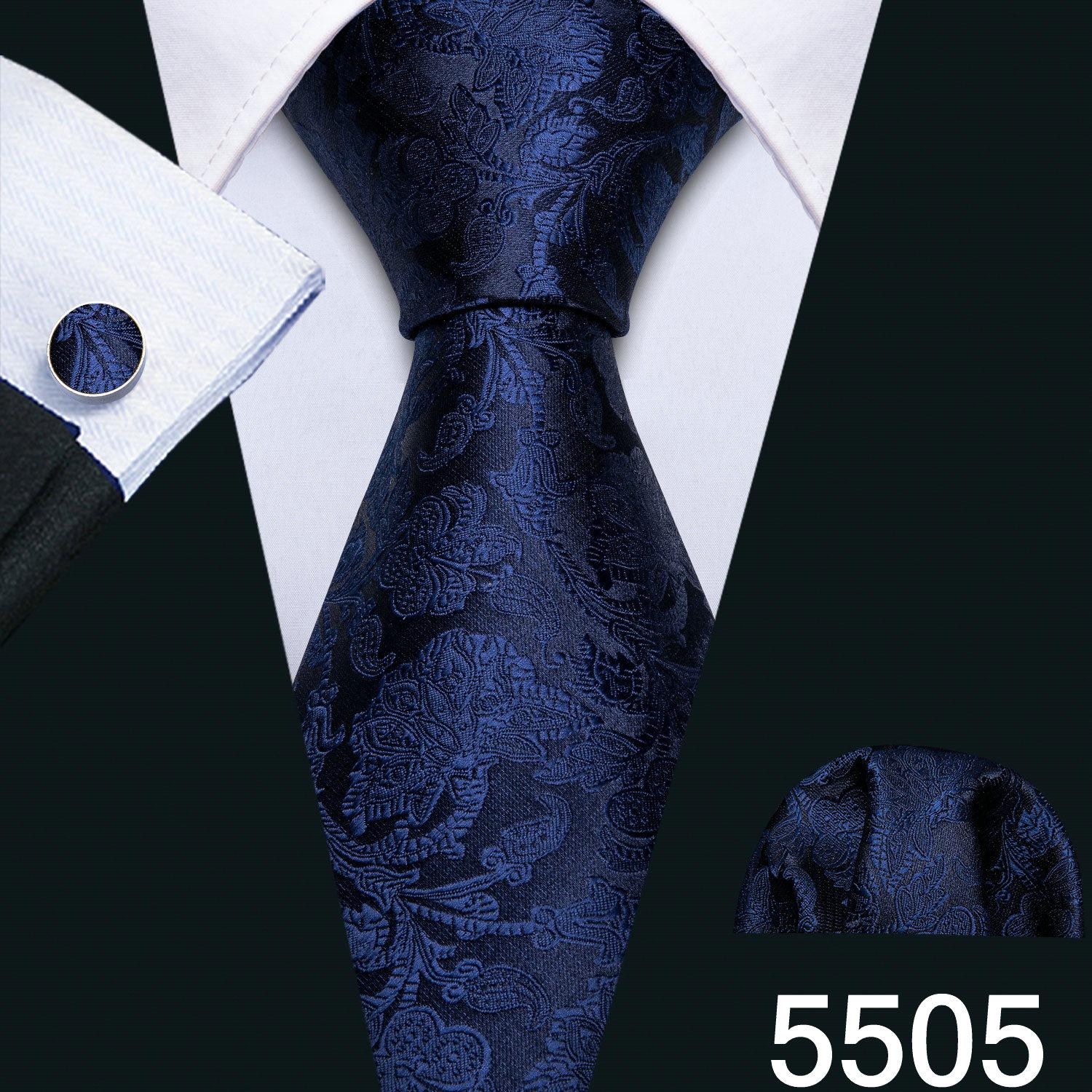 

Новый галстук, карманный квадратный набор запонок для мужчин, набор галстуков для свадьбы, деловой вечеринки N-5505