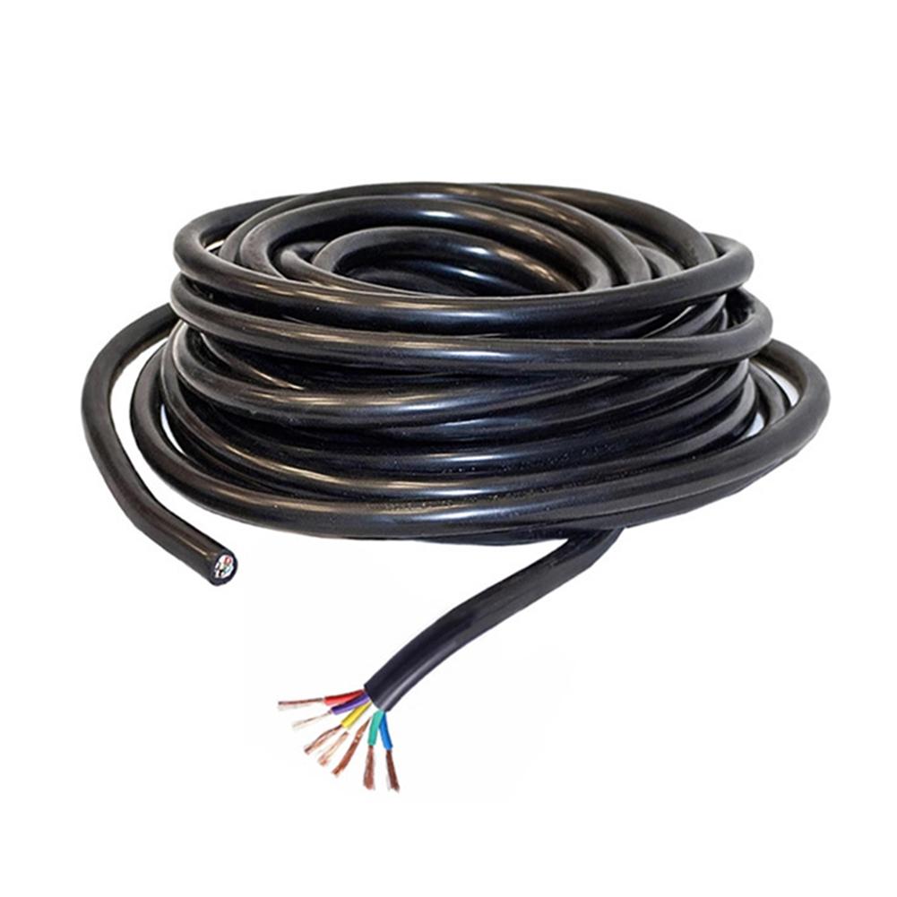 

For RV Use For Trailers 25 Feet RV Trailer Wiring Trailer 7 Core Wire Wear-Resistant Wide Application 25 Feet Long China Mainland