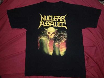 NUCLEAR ASSAULT Band Album Metal Cotton Gift For Fan Tee Shirt WA107 Unisex T-Shirt
