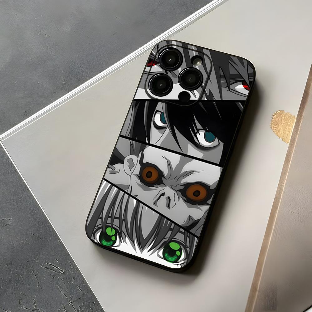 

Anime Death Note Phone Case For Iphone 15 16 12 14 Se 2020 2022 Pro Max 11 13 Xr X Retail Stability Xs Plus Funda Shell Cover iPhone12