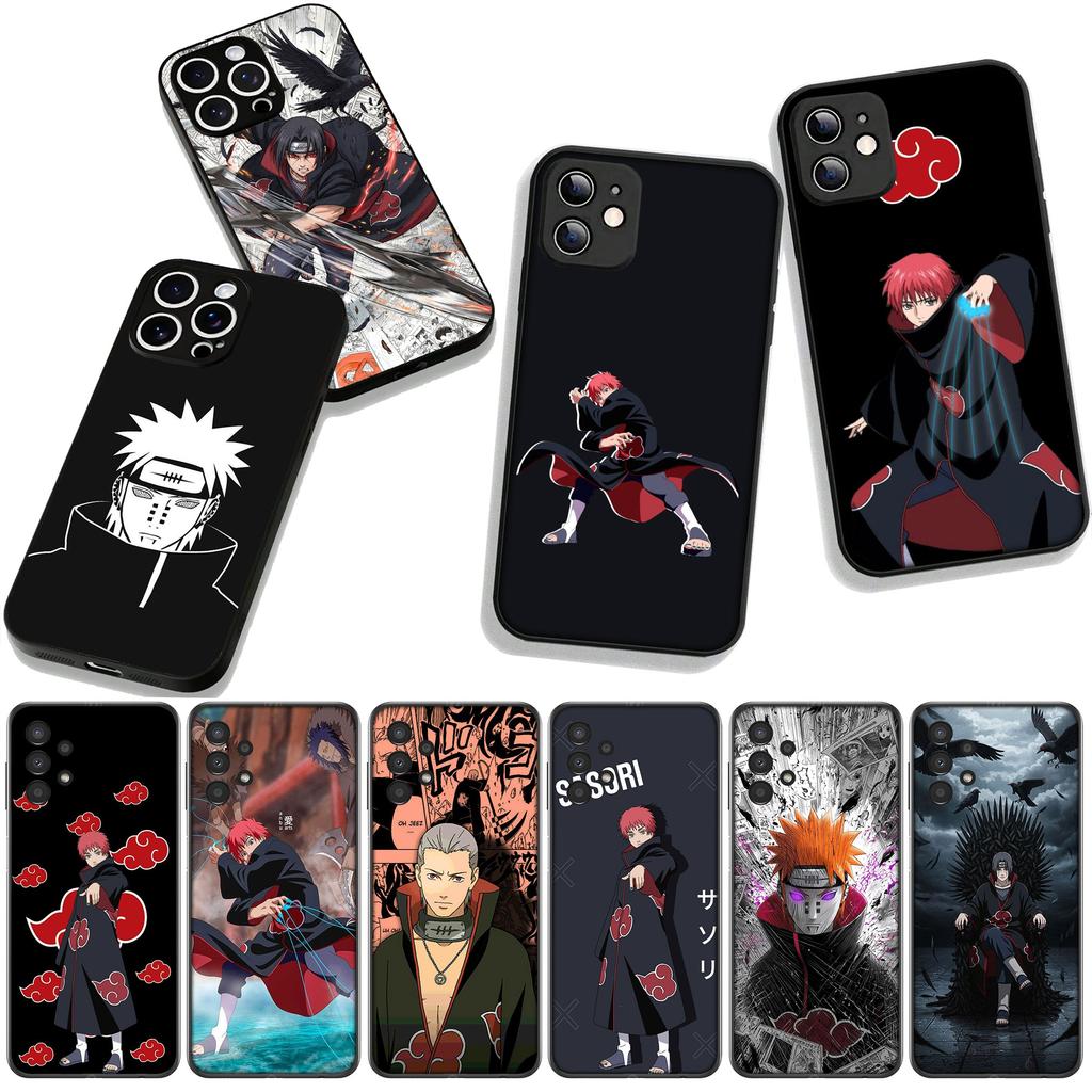 Für Motorola Moto G04 G13 G14 G22 G23 G32 G34 G35 G64 G82 G84 G53 G60 G72 E14 E15 E13 Hülle Sasori Itachi Narutos Pain Akatsuki