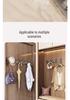 Wall-Mounted Coat and Clothes Hook – No-Punch Behind-Door Wardrobe Rack for Entrance and Hallway