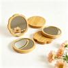 Portable Plum Blossom Bamboo Makeup Mirror