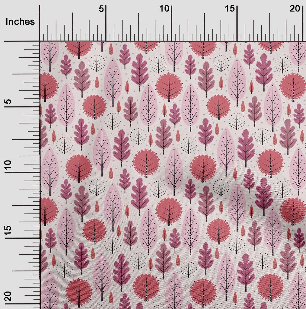 oneOone Cotton Flex Green Fabric Dotted Floral Craft Projects Decor Fabric Printed By The Yard 40 Inch