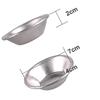 20 Stück Eierkuchen-Cupcake-Kuchen-Keks-Form Puddingform Backwerkzeug aus eloxiertem Aluminium--
