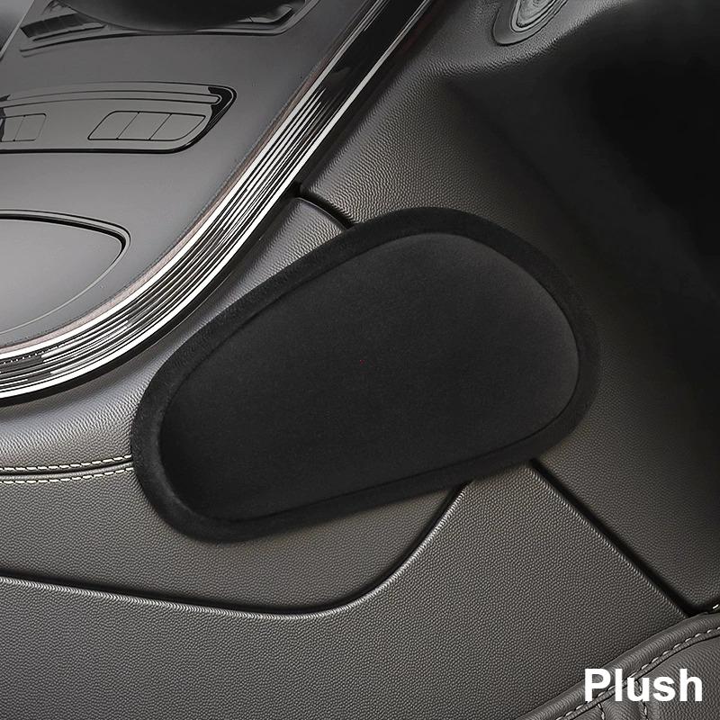 Car Knee Cushion Soft Knee Pad For Car Interior Pillow Comfortable Plush ice silk Universal Elbow Thigh Support Car Accessories
