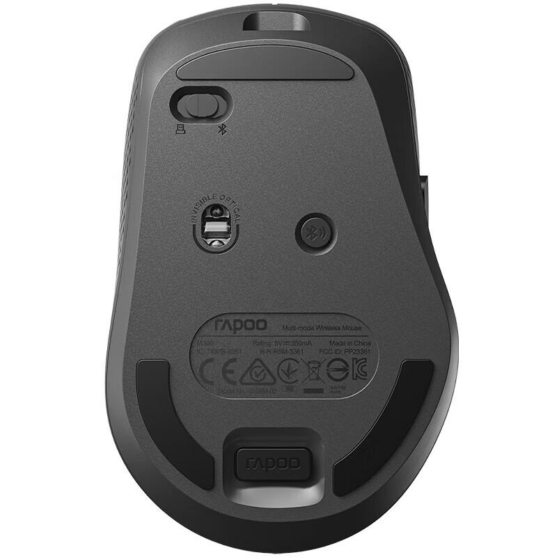 Rapoo M300L Wireless Bluetooth Ergonomic Mouse